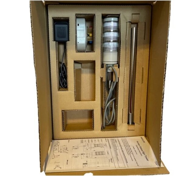 PARTS Patlite HSST-312-RYG Signal Light Assembly Kit 120V MISSING MOUNTING PARTS - Picture 1 of 9